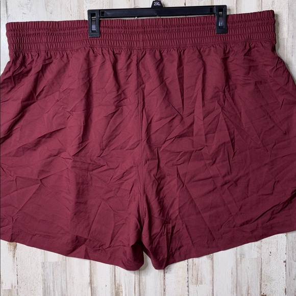 Old Navy Strechtech Dry Quick Burgundy Active Shorts Size 3X NWT! - Picture 10 of 14